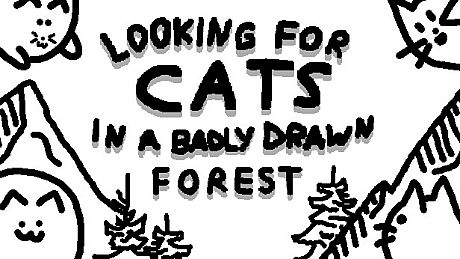 Looking For Cats In a Badly Drawn Forest Game