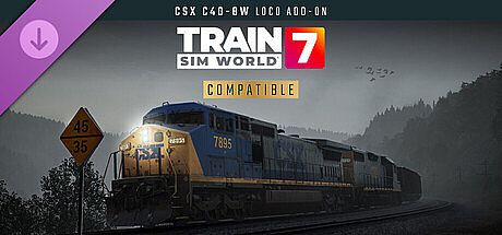 Train Sim World 7: CSX C40-8W Loco Add-On