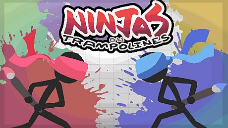 Ninjas on Trampolines Game