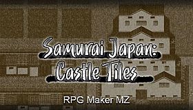 RPG Maker MZ - Samurai Japan: Castle Tiles