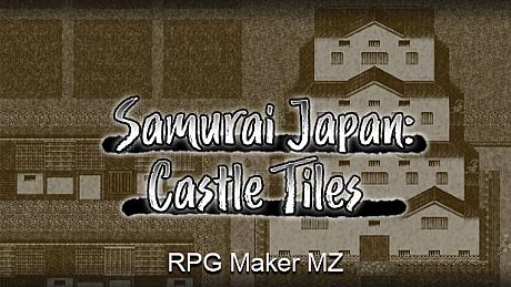 RPG Maker MZ - Samurai Japan: Castle Tiles DLC