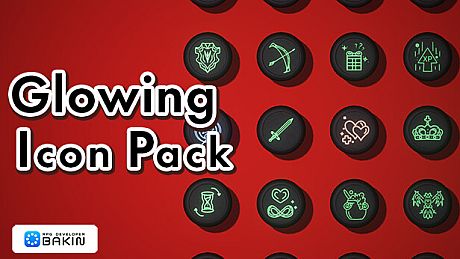 RPG Developer Bakin Glowing Icon Pack DLC