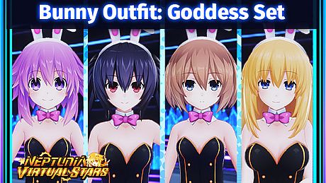 Neptunia Virtual Stars - Bunny Outfit: Goddess Set DLC