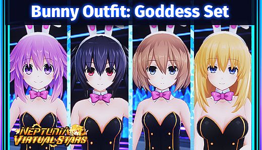 Neptunia Virtual Stars - Bunny Outfit: Goddess Set