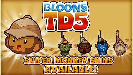 Bloons TD 5 - Hunter Sniper Monkey Skin DLC