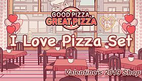 Good Pizza, Great Pizza - I Love Pizza Set - Valentine's 2019 Shop