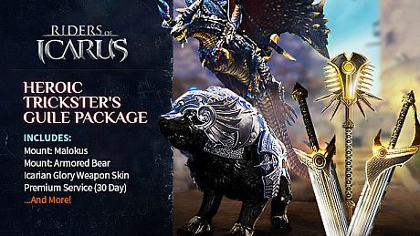 Riders of Icarus - Heroic Trickster's Guile Package DLC