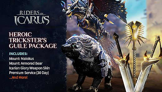 Riders of Icarus - Heroic Trickster's Guile Package