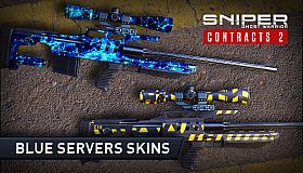 Sniper Ghost Warrior Contracts 2 - Blue Servers Skins