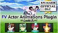 RPG Maker MZ - FV Actor Animations Plugin