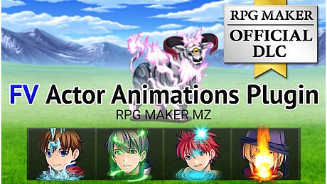 RPG Maker MZ - FV Actor Animations Plugin DLC