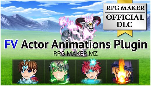 RPG Maker MZ - FV Actor Animations Plugin