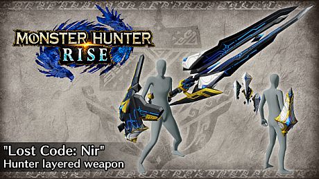 Monster Hunter Rise - "Lost Code: Nir" Hunter layered weapon (Gunlance) DLC