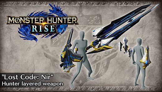 Monster Hunter Rise - "Lost Code: Nir" Hunter layered weapon (Gunlance)