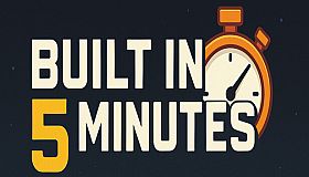 Built in 5 minutes