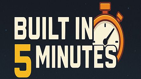 Built in 5 minutes Game