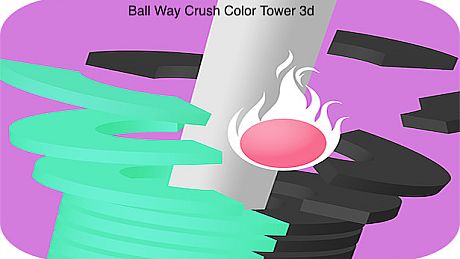 Ball Way Crush Color Tower 3d Game