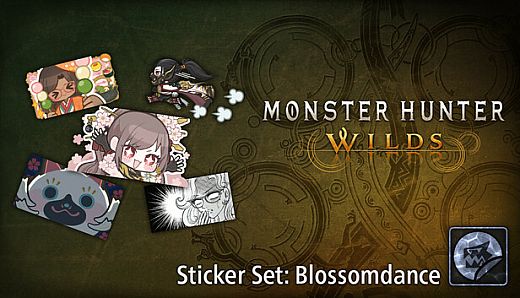 Monster Hunter Wilds - Sticker Set: Blossomdance