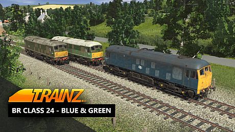Trainz 2022 DLC - BR Class 24 - Blue & Green DLC