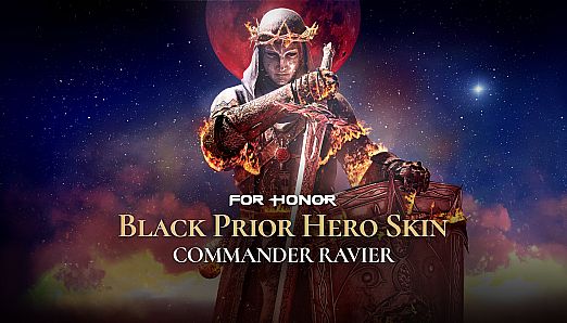 Commander Ravier – Black Prior Hero Skin – FOR HONOR