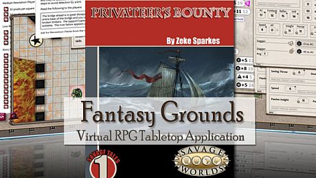 Fantasy Grounds - SW: Savage Tales #1: Privateer's Bounty! DLC
