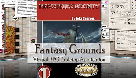 Fantasy Grounds - SW: Savage Tales #1: Privateer's Bounty!
