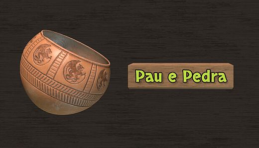Pau e Pedra - Pot