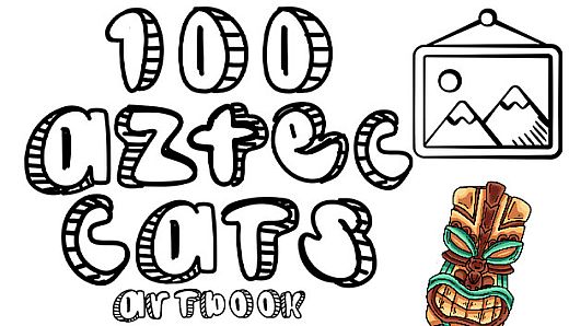 100 Aztec Cats - Artbook