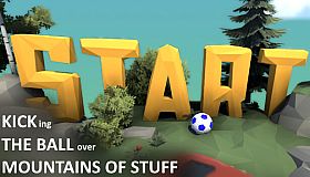 Kicking The Ball Over Mountains Of Stuff