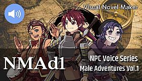 Visual Novel Maker - NPC Male Adventurers Vol.1