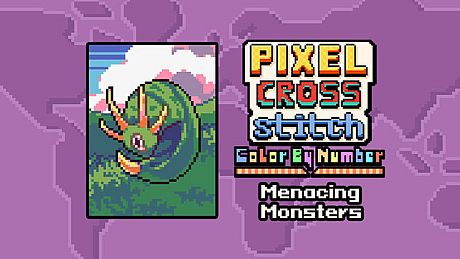 Pixel Cross Stitch - Menacing Monsters Pack DLC