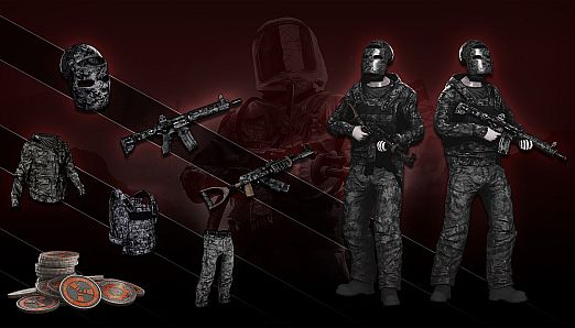 Rust Console Edition Dark Camo Bundle