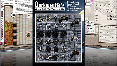 Fantasy Grounds - Darkwoulfe's Volume 26 - Things that go Bump Pack 2 (Token Pack) DLC