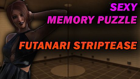 Sexy Memory Puzzle - Futanari Striptease Game