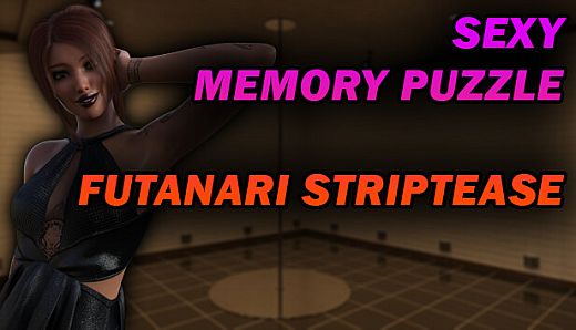 Sexy Memory Puzzle - Futanari Striptease