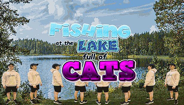 Buy Fishing at the Lake Full of Cats