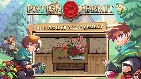 Red Flower Arrangement DLC