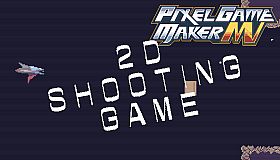Pixel Game Maker MV -2D Side-scroller Shooting Game Sample Project