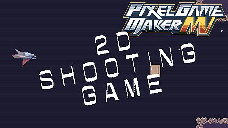 Pixel Game Maker MV -2D Side-scroller Shooting Game Sample Project DLC