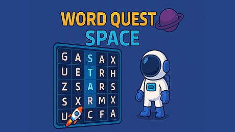 Word Quest Space Game