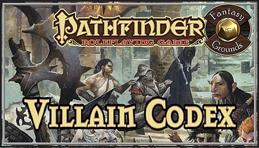 Fantasy Grounds - Pathfinder Roleplaying Game: Villain Codex