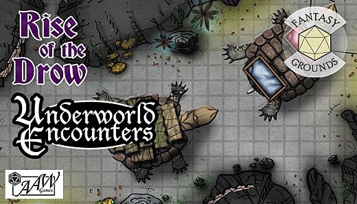 Fantasy Grounds - Rise of the Drow: Underworld Encounters