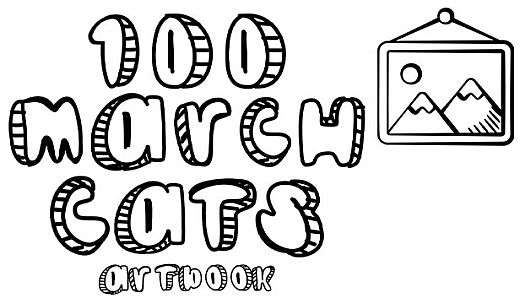 100 March Cats - Artbook