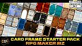 RPG Maker MZ - Card Frame Starter Pack