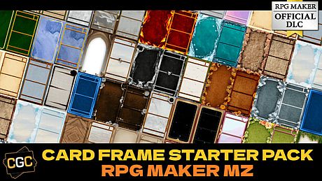 RPG Maker MZ - Card Frame Starter Pack DLC