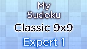 My Sudoku - Classic 9x9 Expert 1