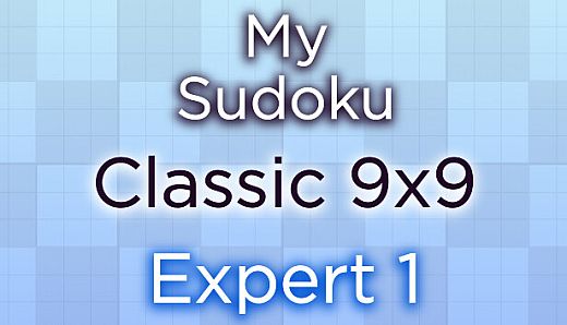 My Sudoku - Classic 9x9 Expert 1