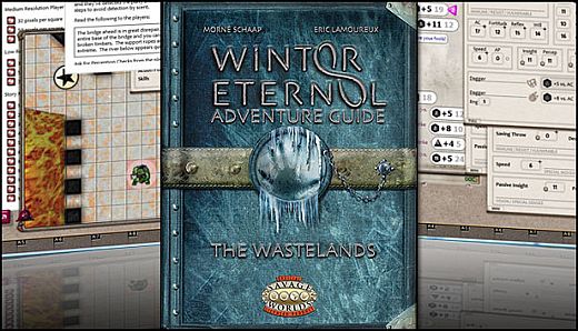 Fantasy Grounds - Winter Eternal Adventure Guide: The wastelands (Savage Worlds)