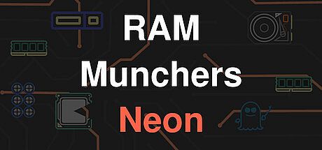 RAM Munchers Neon Game