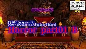 RPG Maker MZ - Minikle's Background CG Material Collection Abandoned School  Horror part01 B